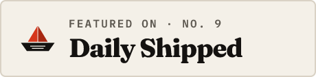 Featured on Daily Shipped